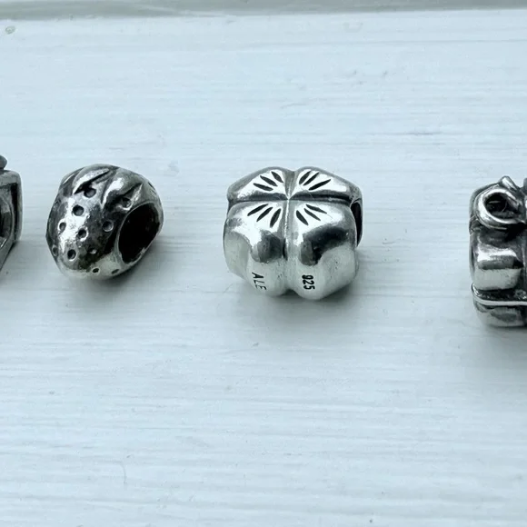 COPY - Pandora Silver Charm Beads Set - Picture 4 of 6